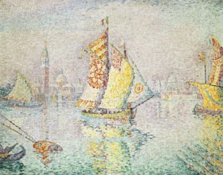 La vela amarilla, Venecia, 1904